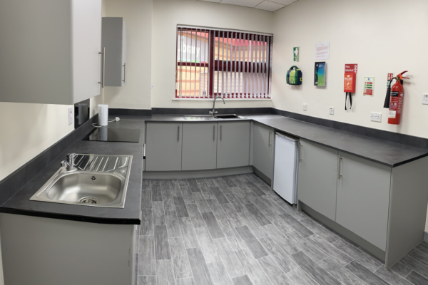 Interior of kitchen